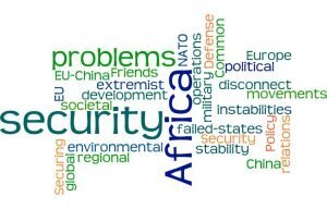 Security in Africa Word Cloud