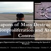 WMD Nonproliferation and Arms Control